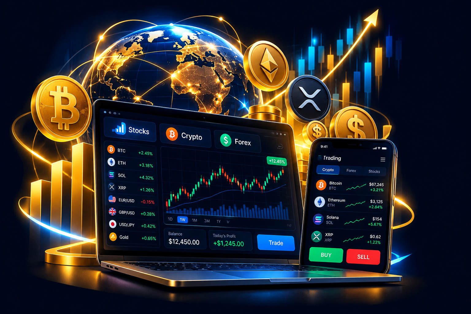 Cryptocurrency trading